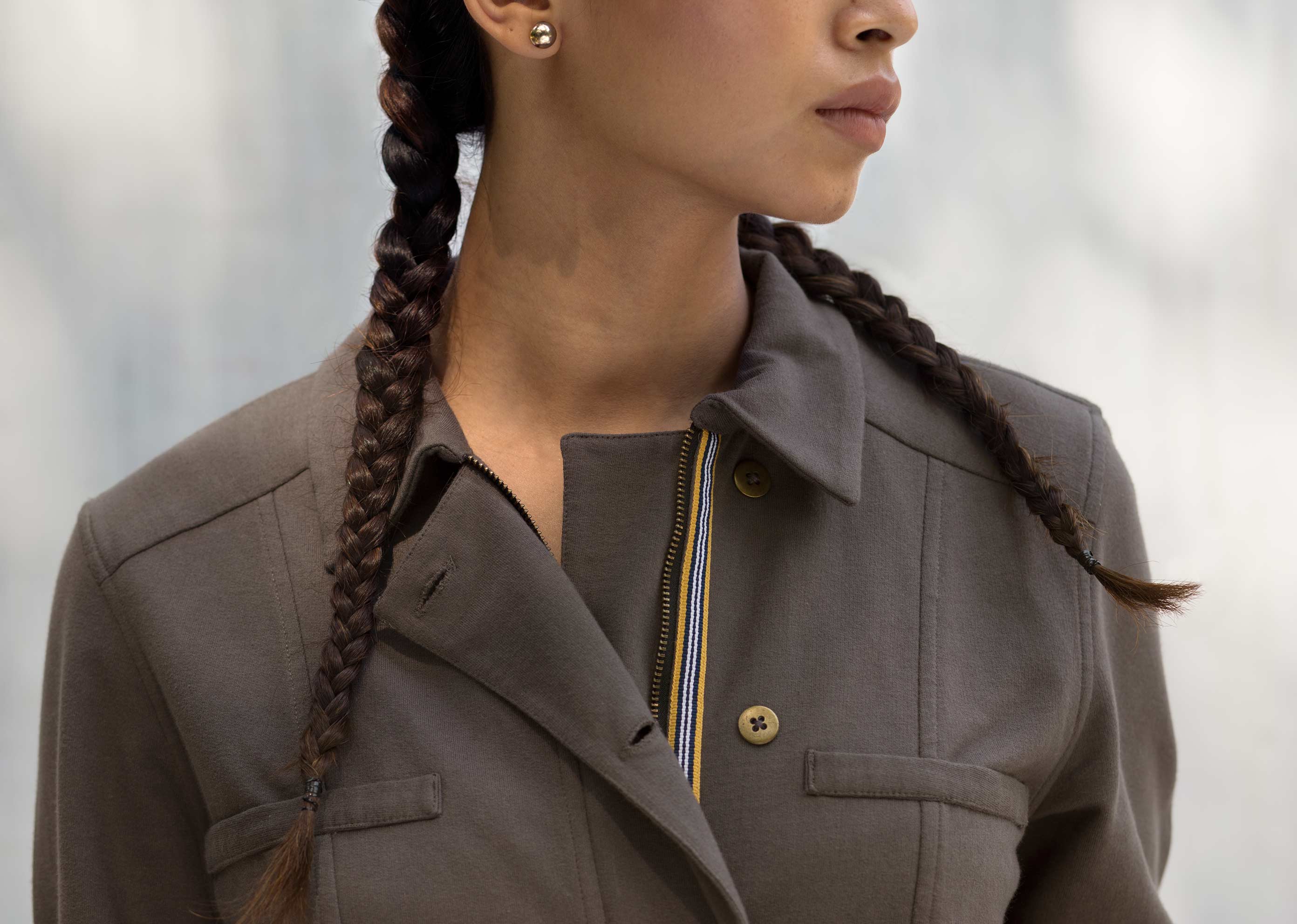Safari Jacket - Charcoal