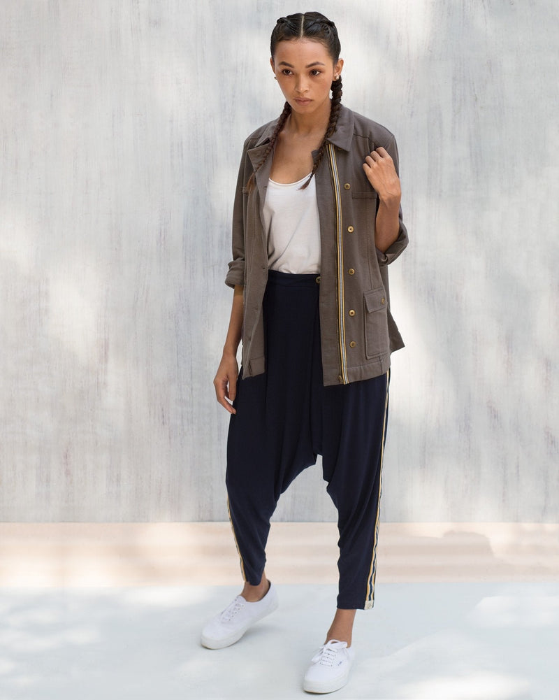 Safari Jacket - Charcoal