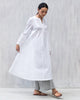 Tisya Plain Kurta - White