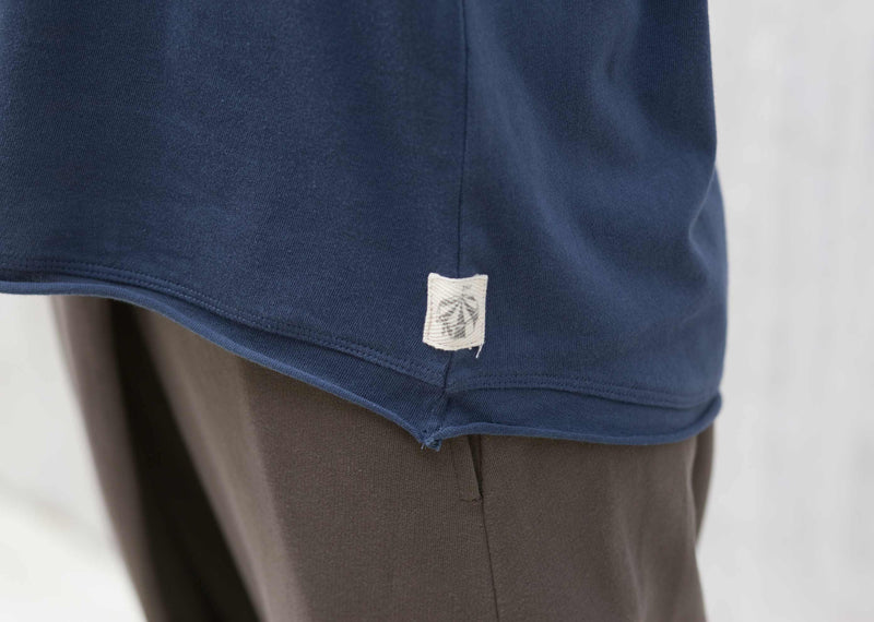 Ukiyo Racerback Tank - Indigo