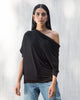 Ukiyo Off Shoulder Top - Black