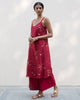 Strappy Kurta - Red