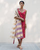Strappy Kurta - Red