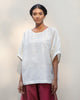 Sleeve Tie Top - Ivory