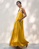 Akira Twist Back Dress - Yellow