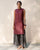 Sleeveless Band Collar Kurta