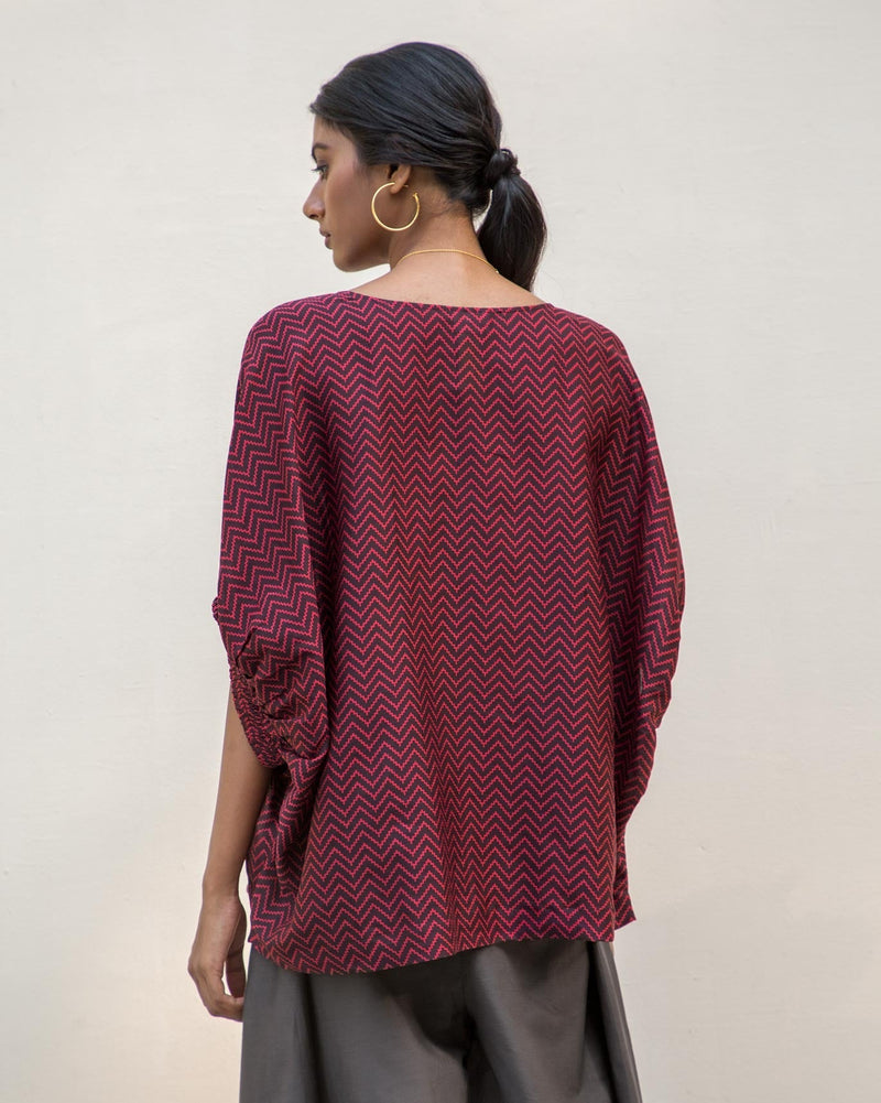 Sleeve Tie Top
