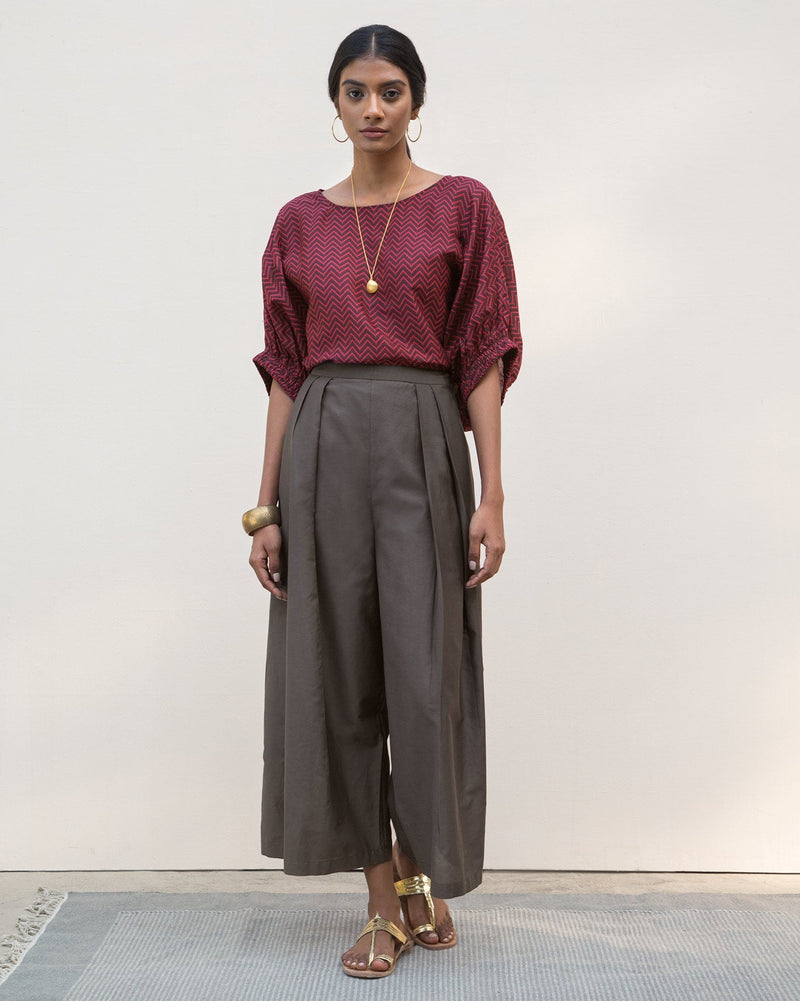 Sleeve Tie Top