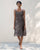 Strappy Long Foil Slip