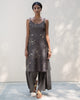 Strappy Long Foil Slip