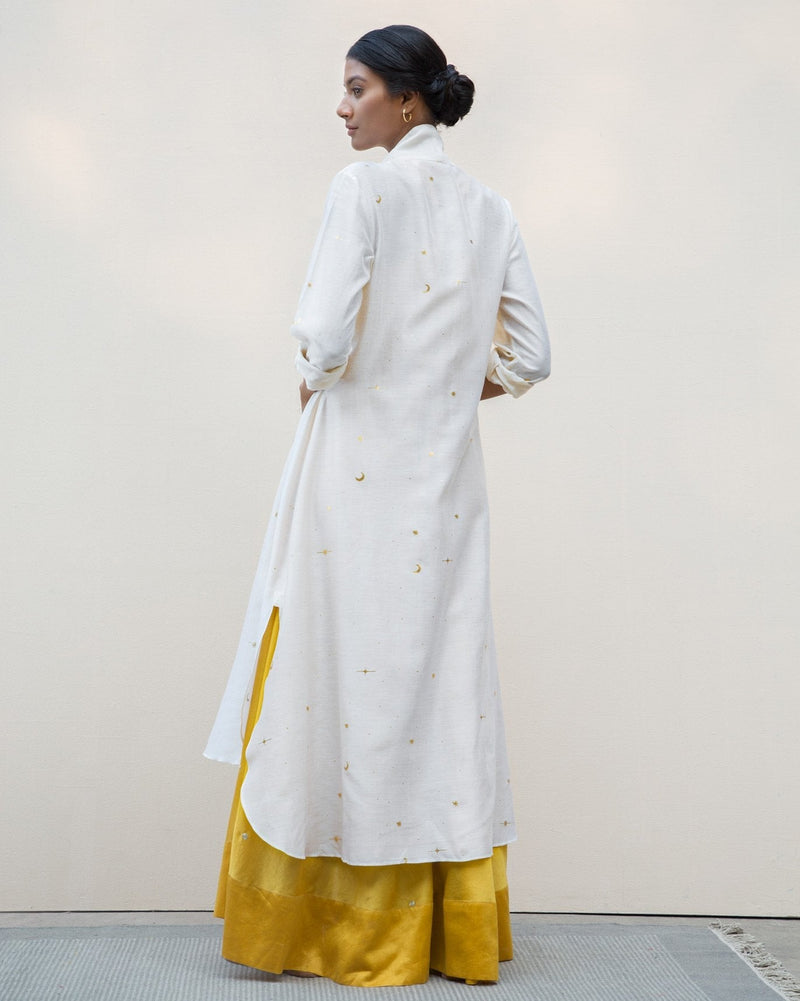 Waist Tie Overlay - Ivory