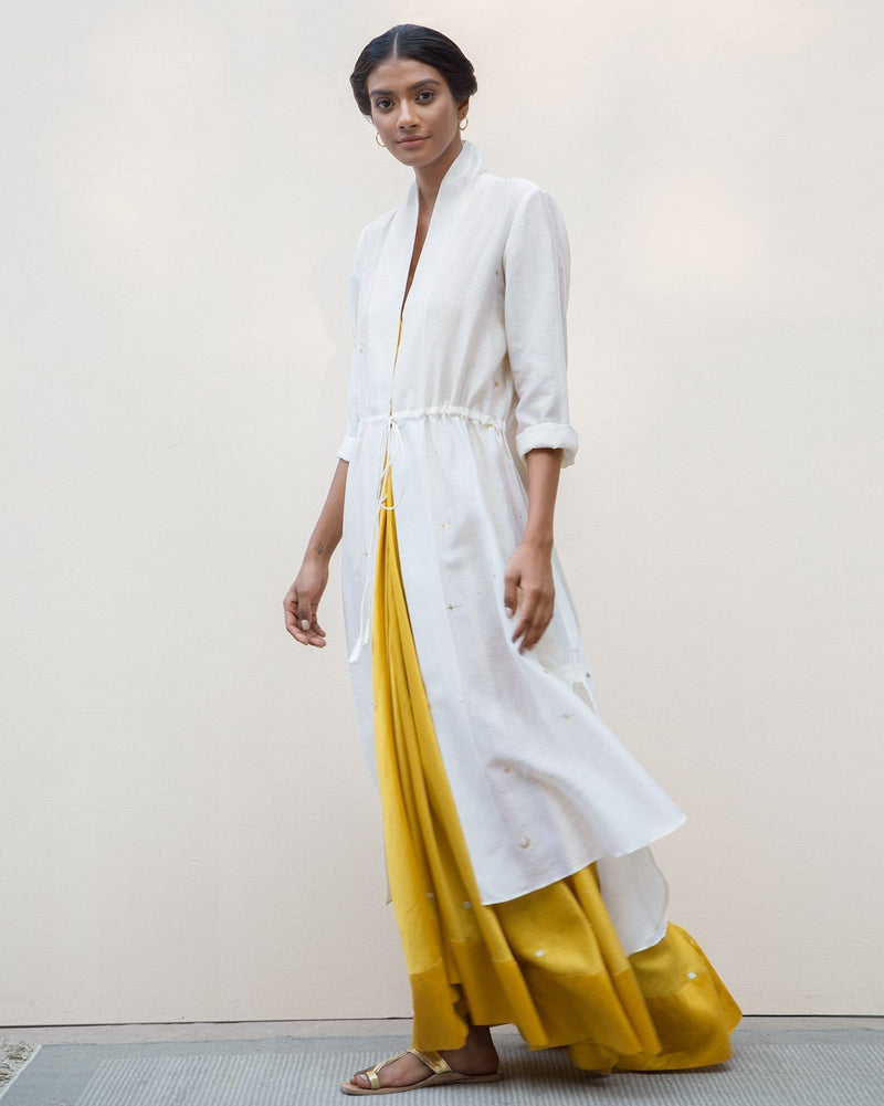 Waist Tie Overlay - Ivory