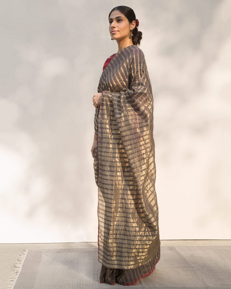 Zari Stripe Sari