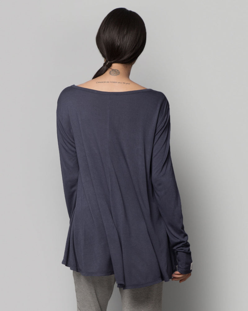 Ukiyo A-Line Top - Blue