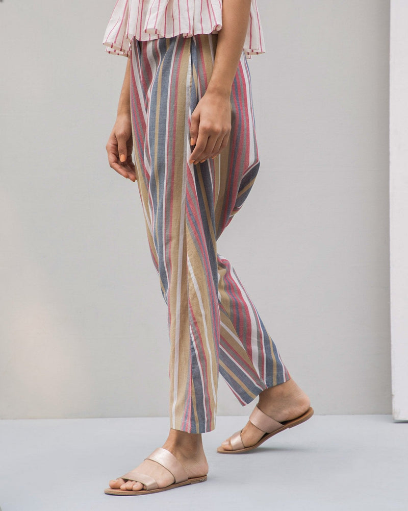 Slouchy Stripe Pants