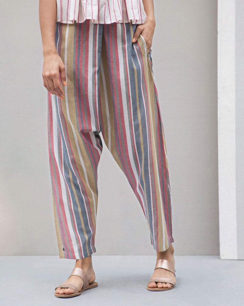Slouchy Stripe Pants
