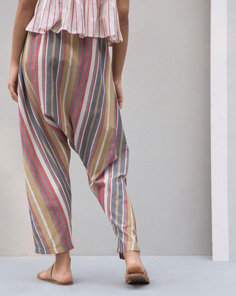 Slouchy Stripe Pants