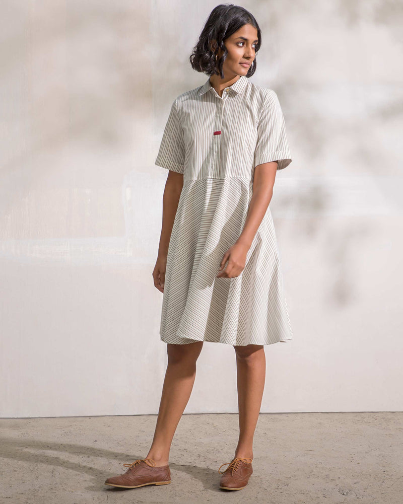 The Sail Stripe Dress