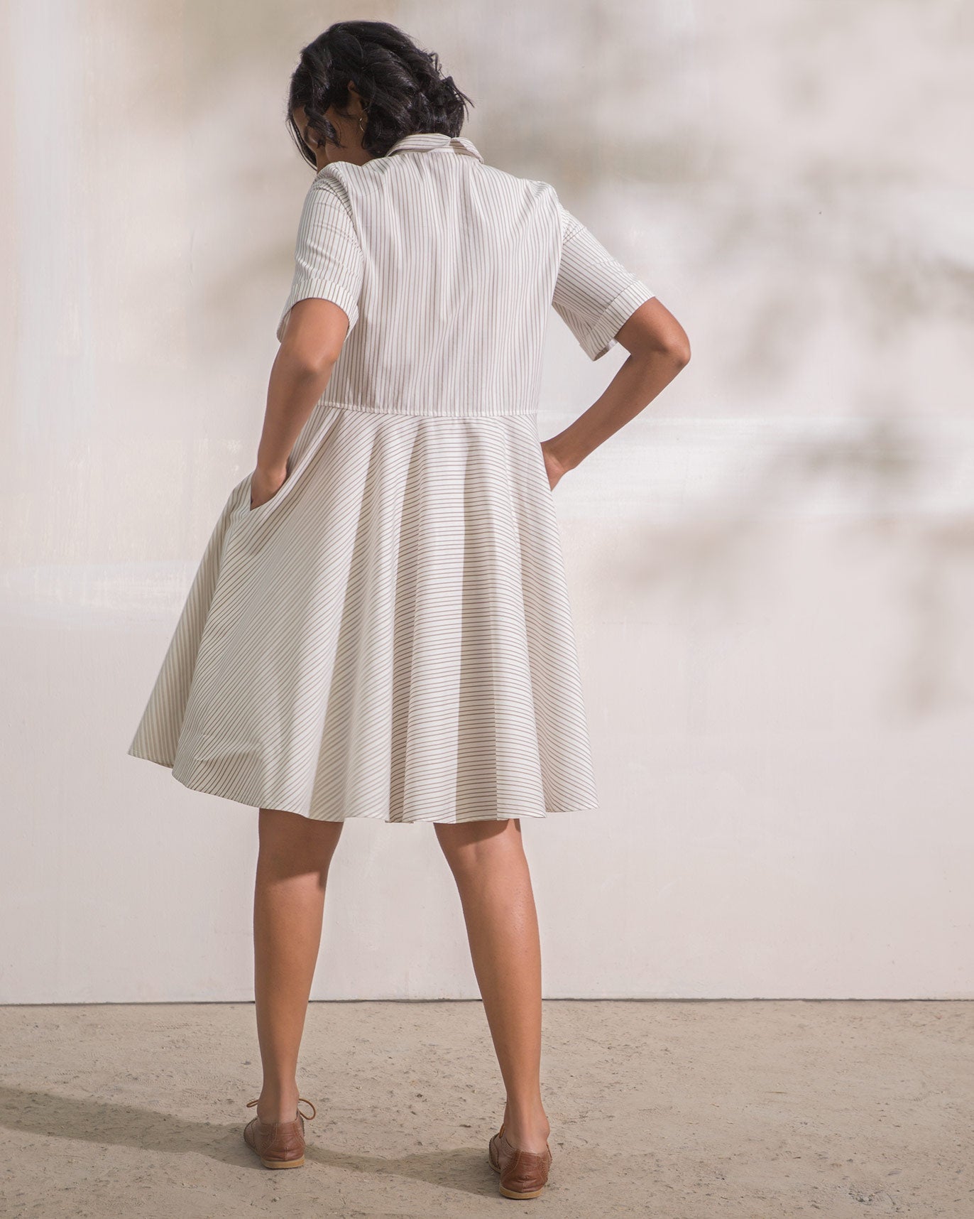 The Sail Stripe Dress