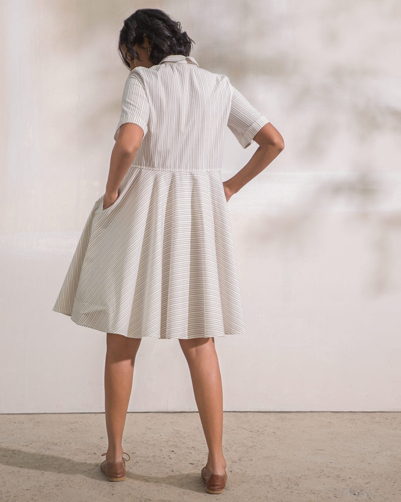 The Sail Stripe Dress