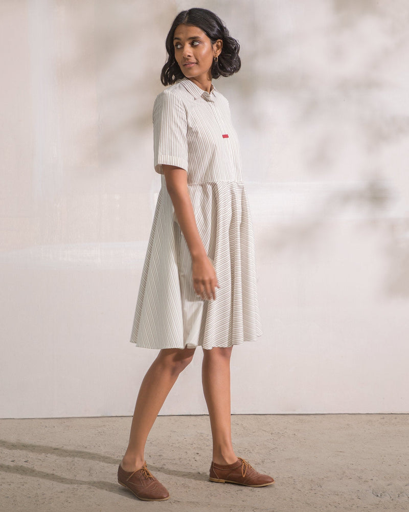 The Sail Stripe Dress