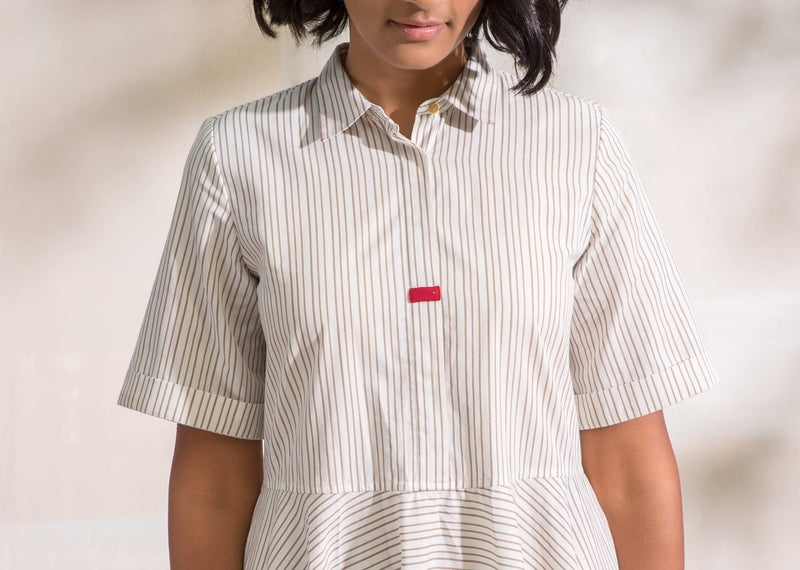 The Sail Stripe Dress