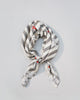Stripe Floral Scarf