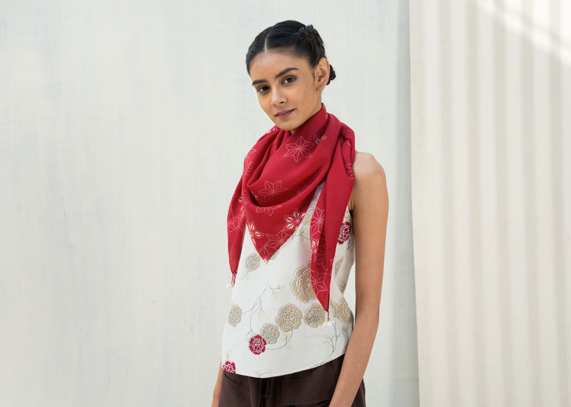 Star Flower Scarf