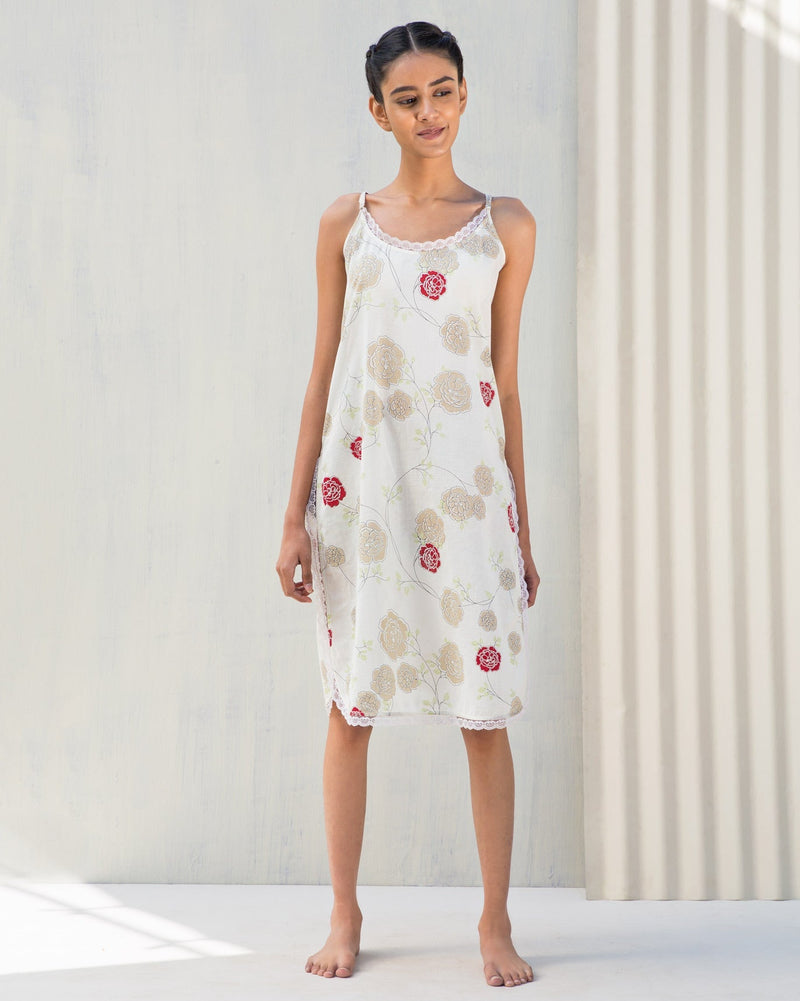 Vintage Floral Camisole Slip