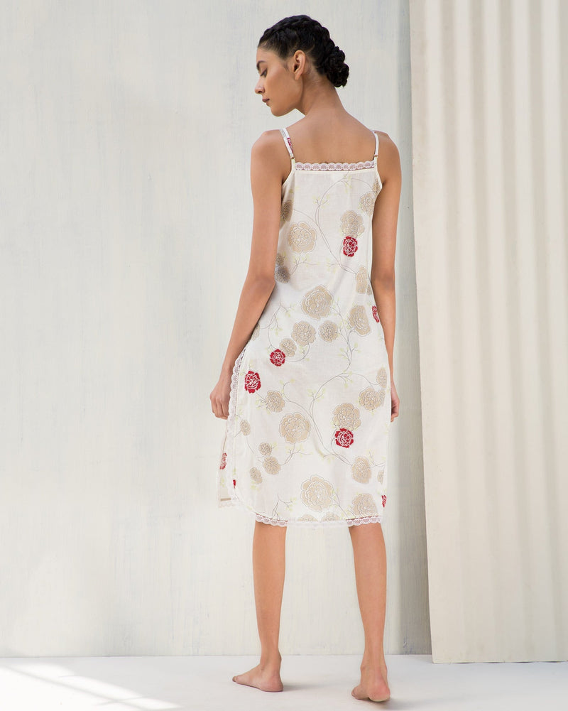 Vintage Floral Camisole Slip