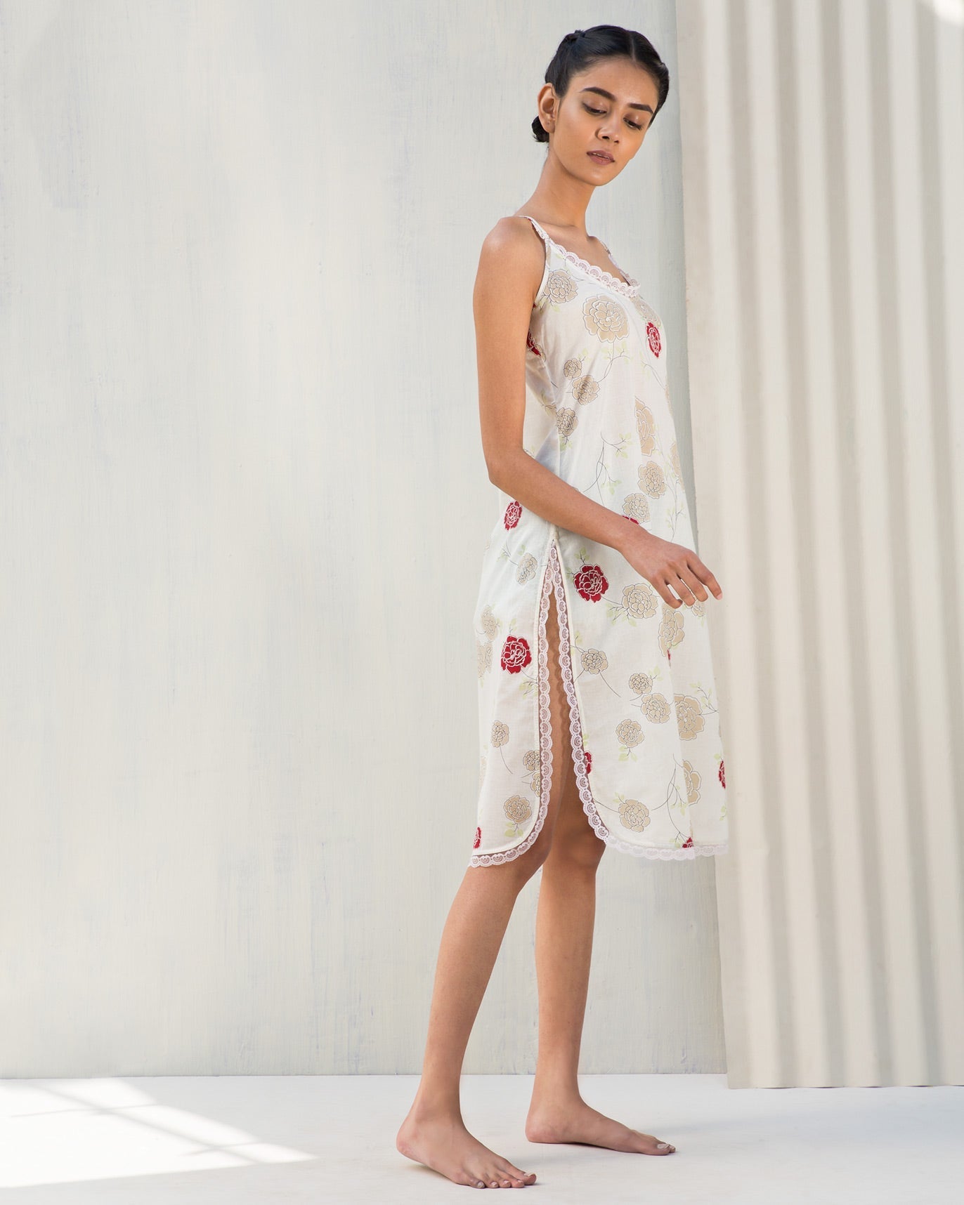 Vintage Floral Camisole Slip