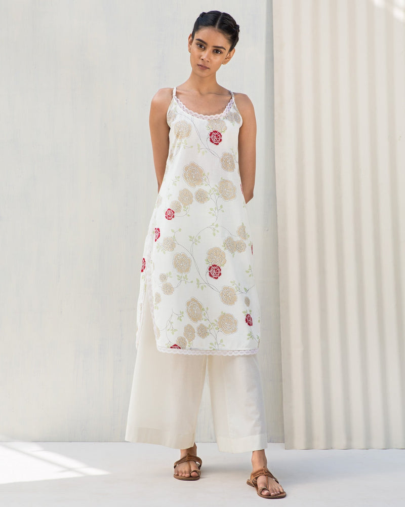 Vintage Floral Camisole Slip