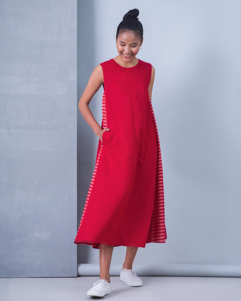 Side Elastic Dress