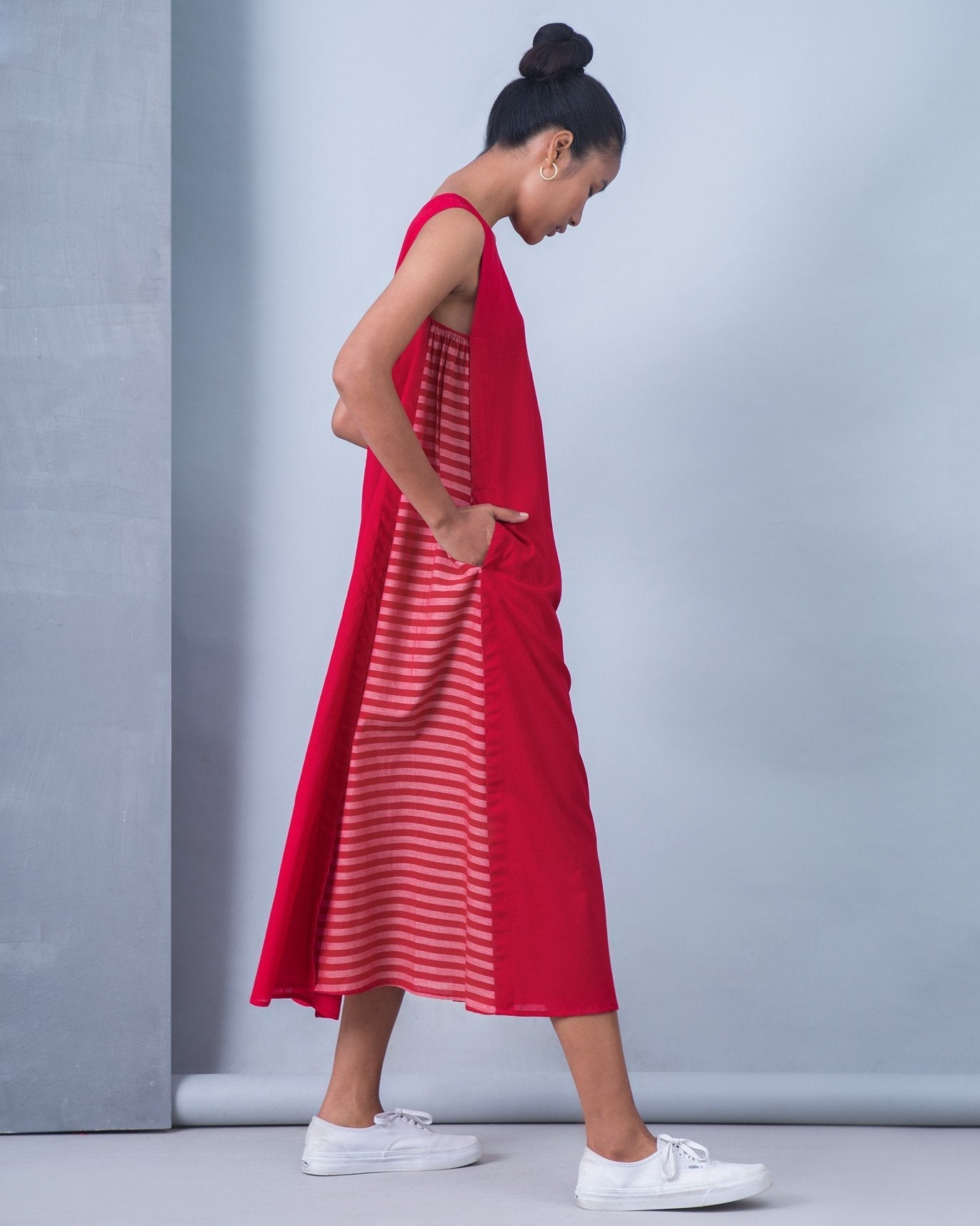 Side Elastic Dress