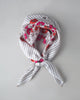 Stripe Floral Scarf - Multi