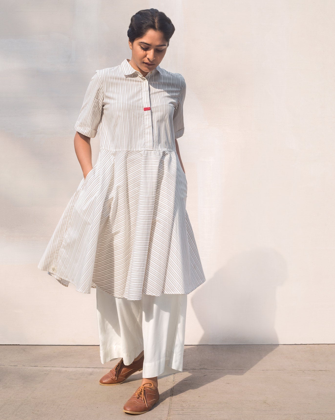 The Sail Stripe Dress
