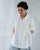 Shift Collar Top - White