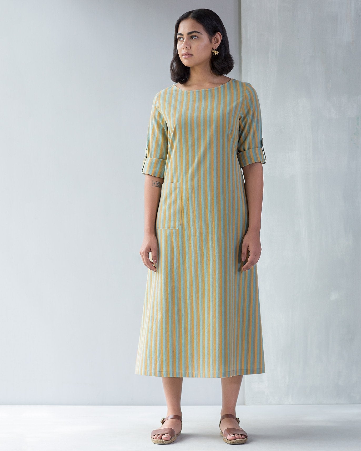 The Drapey Tunic Stripe