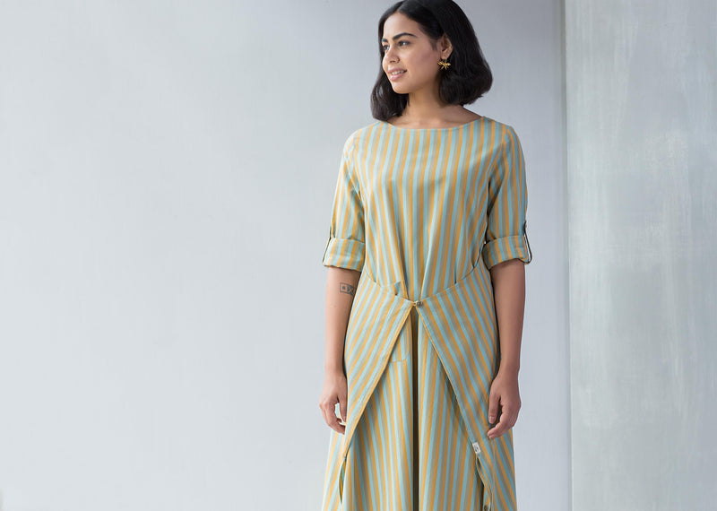 The Drapey Tunic Stripe