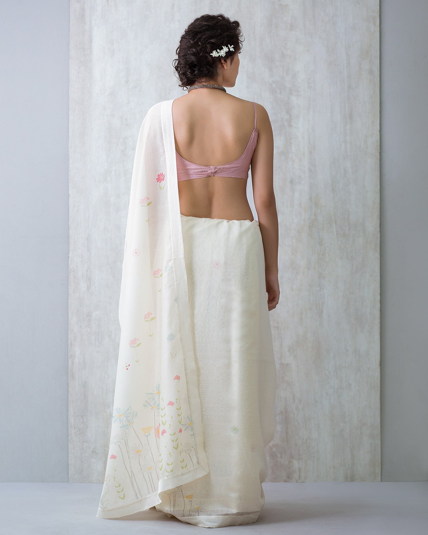 Serai Floral Sari