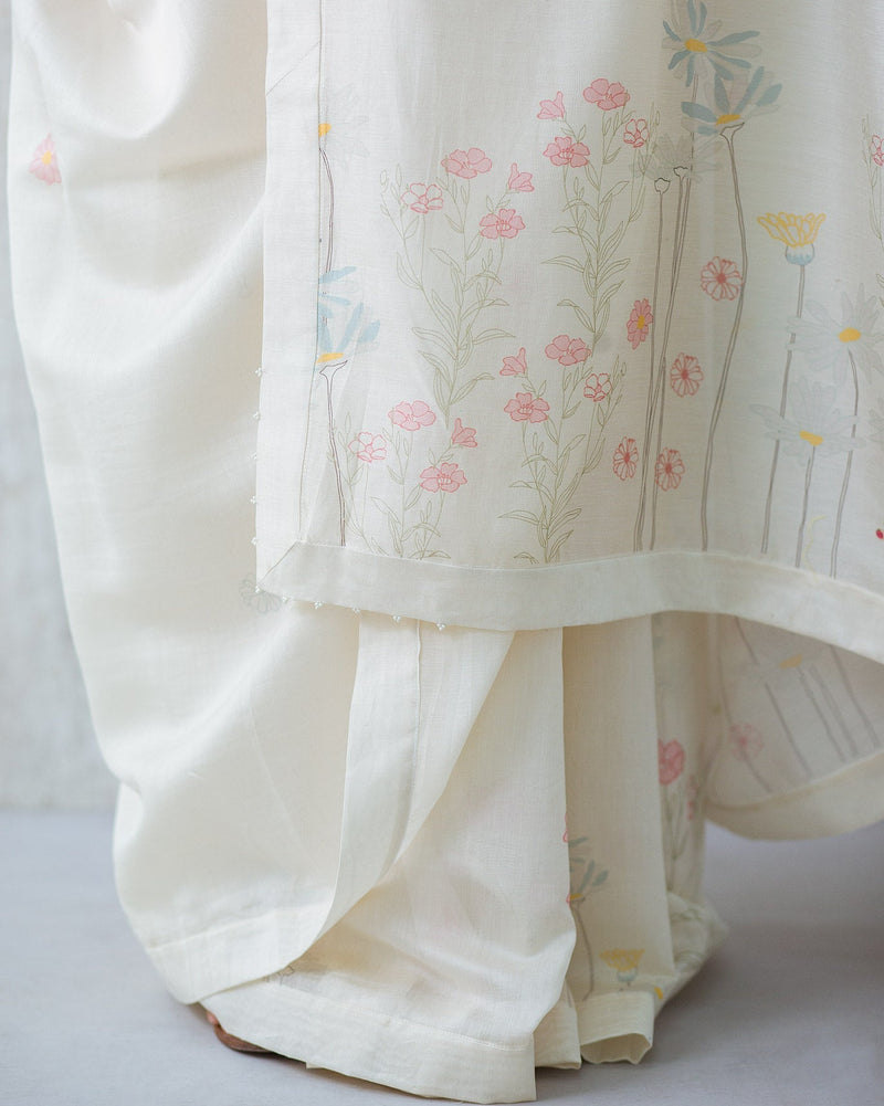 Serai Floral Sari