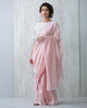 Teardrop Chanderi Sari - Pink