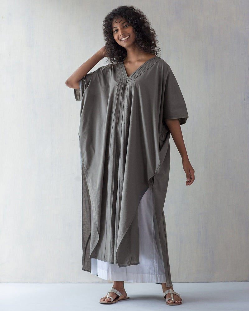 Tulum Kaftan - Charcoal