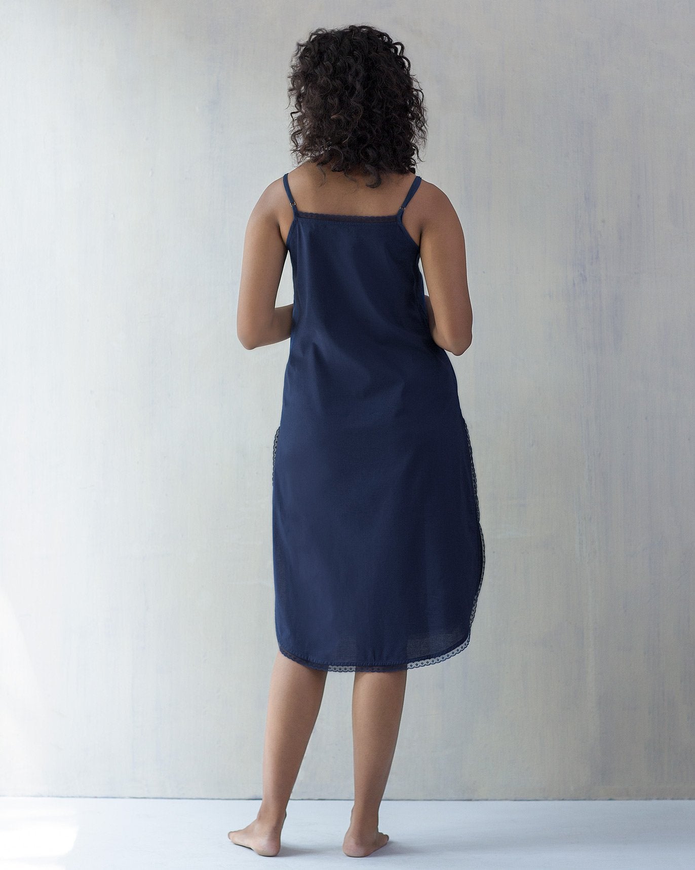 Vintage Camisole Slip - Indigo