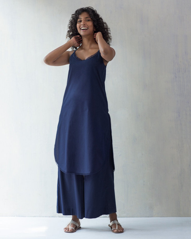 Vintage Camisole Slip - Indigo