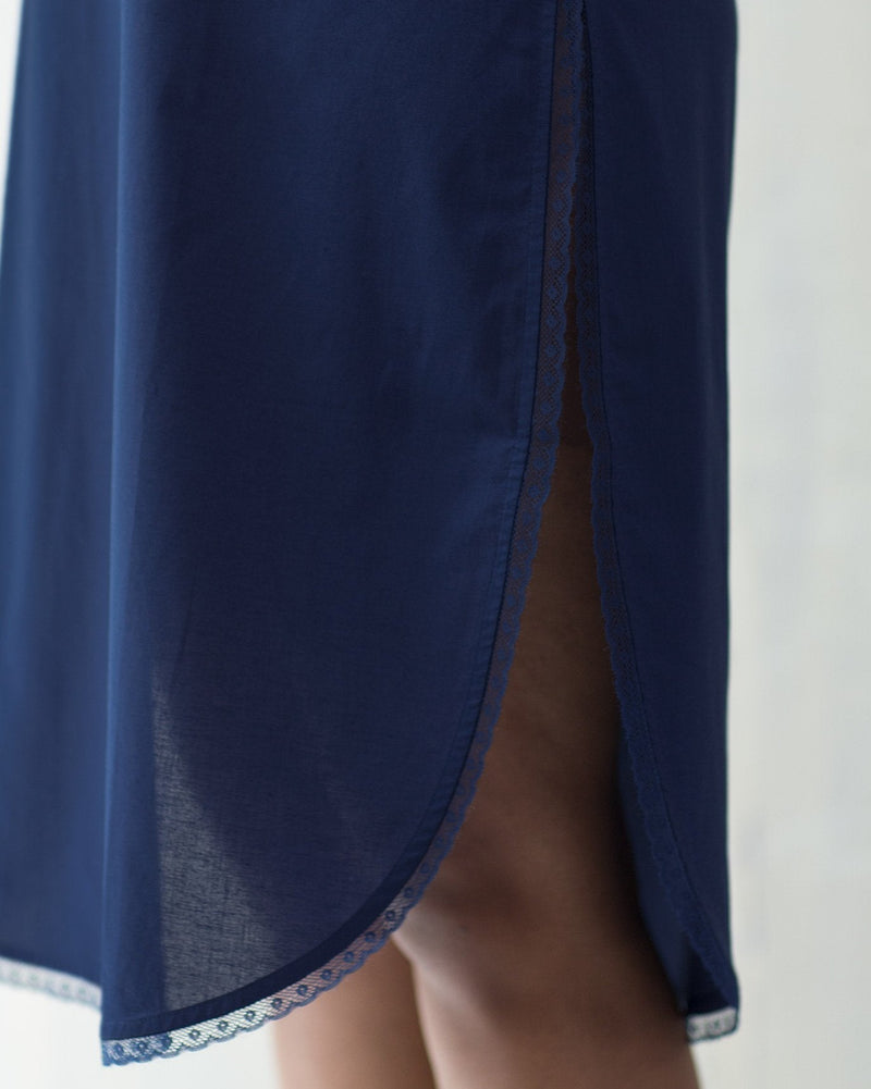 Vintage Camisole Slip - Indigo