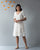 V-Neck Shift Dress - Ivory
