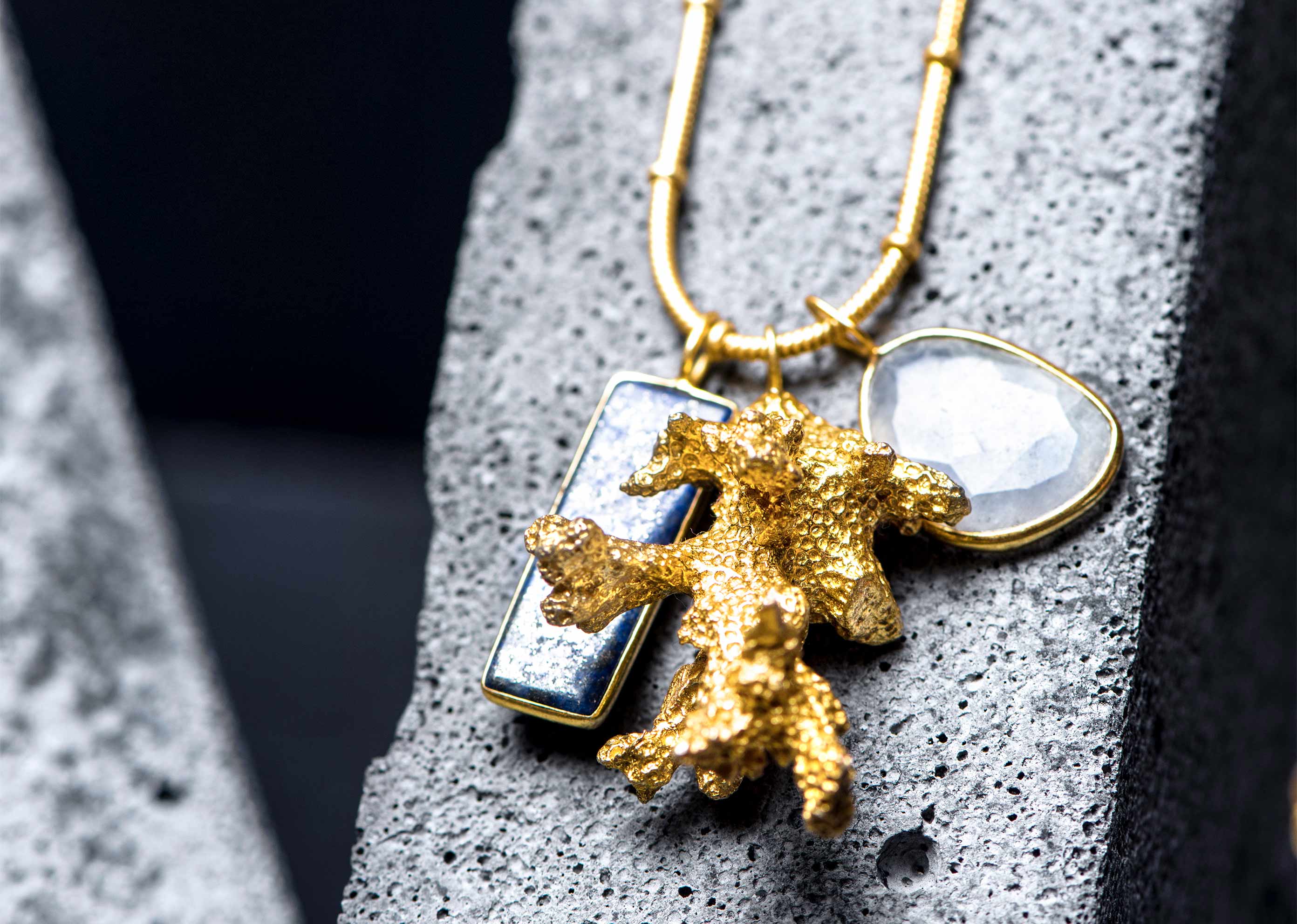 Ultramarine Reef Necklace