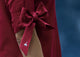 V-Neck Shift Dress- Red