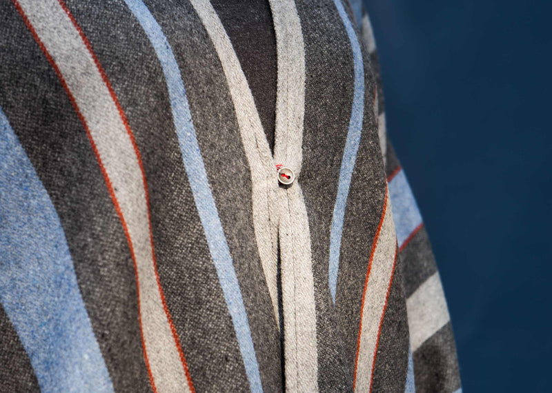 Stripe Poncho